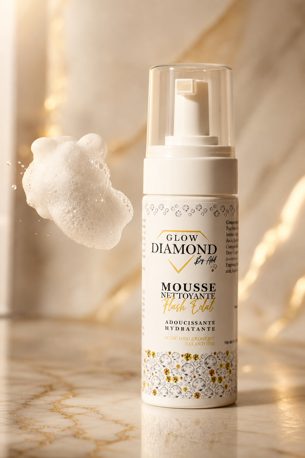Mousse Nettoyante Flash Éclat 150 ml