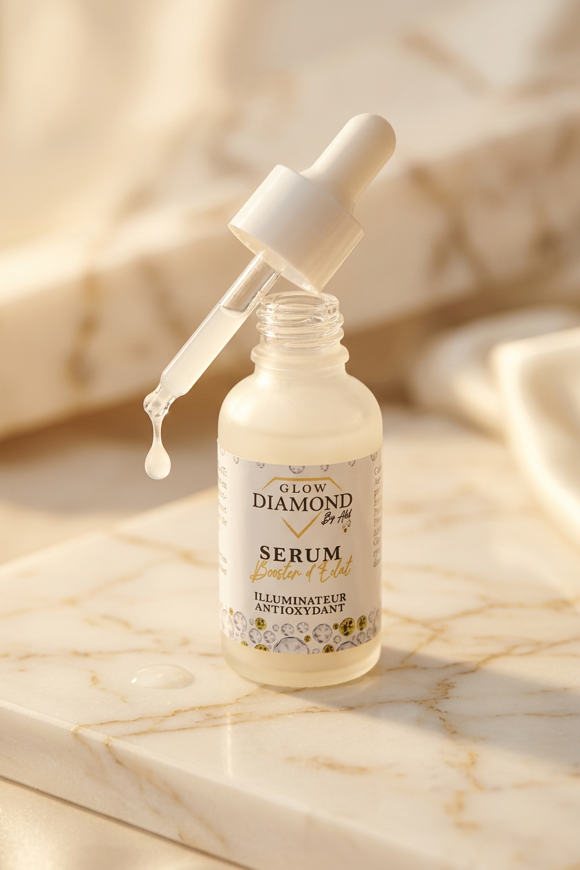 Sérum Flash Éclat Diamant Booster Illuminateur & Antioxydant 30 ml